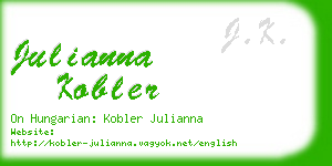 julianna kobler business card